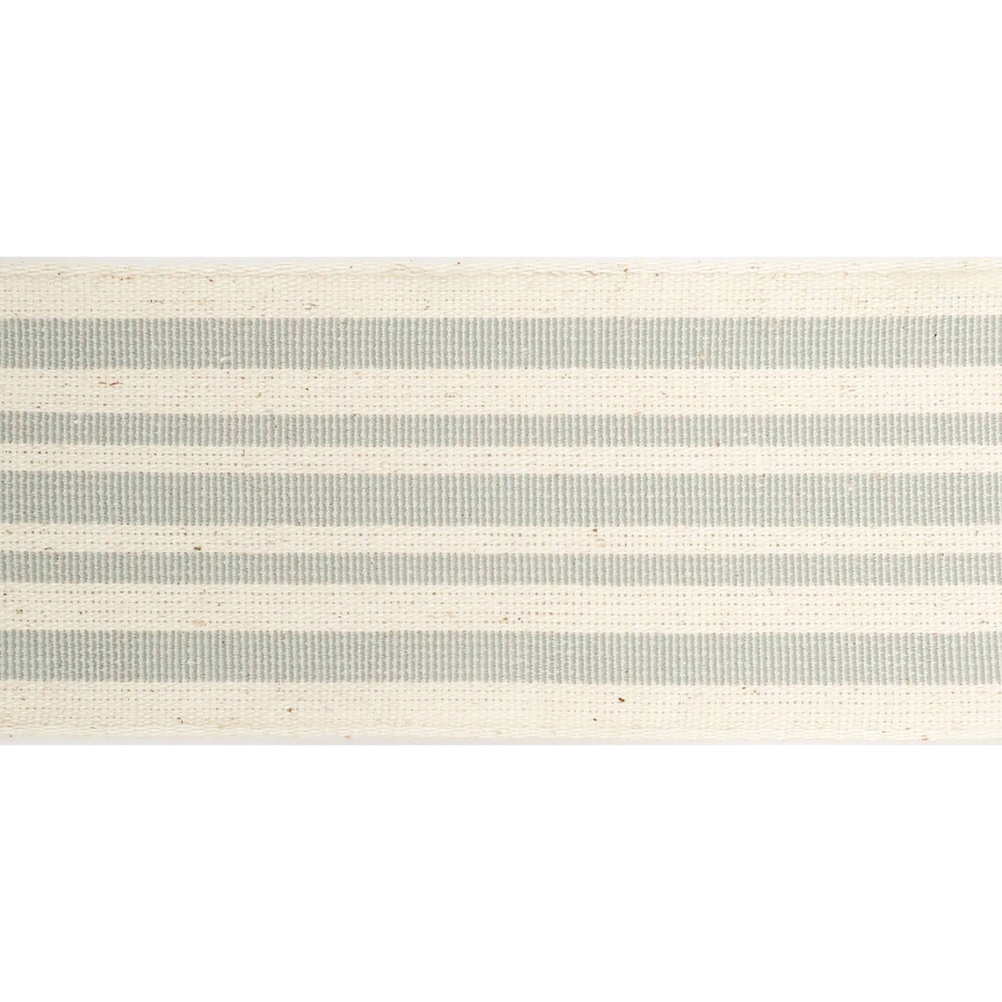 2.5" x 25ft. Stripe Faux Cotton Wired Ribbon by Celebrate It™